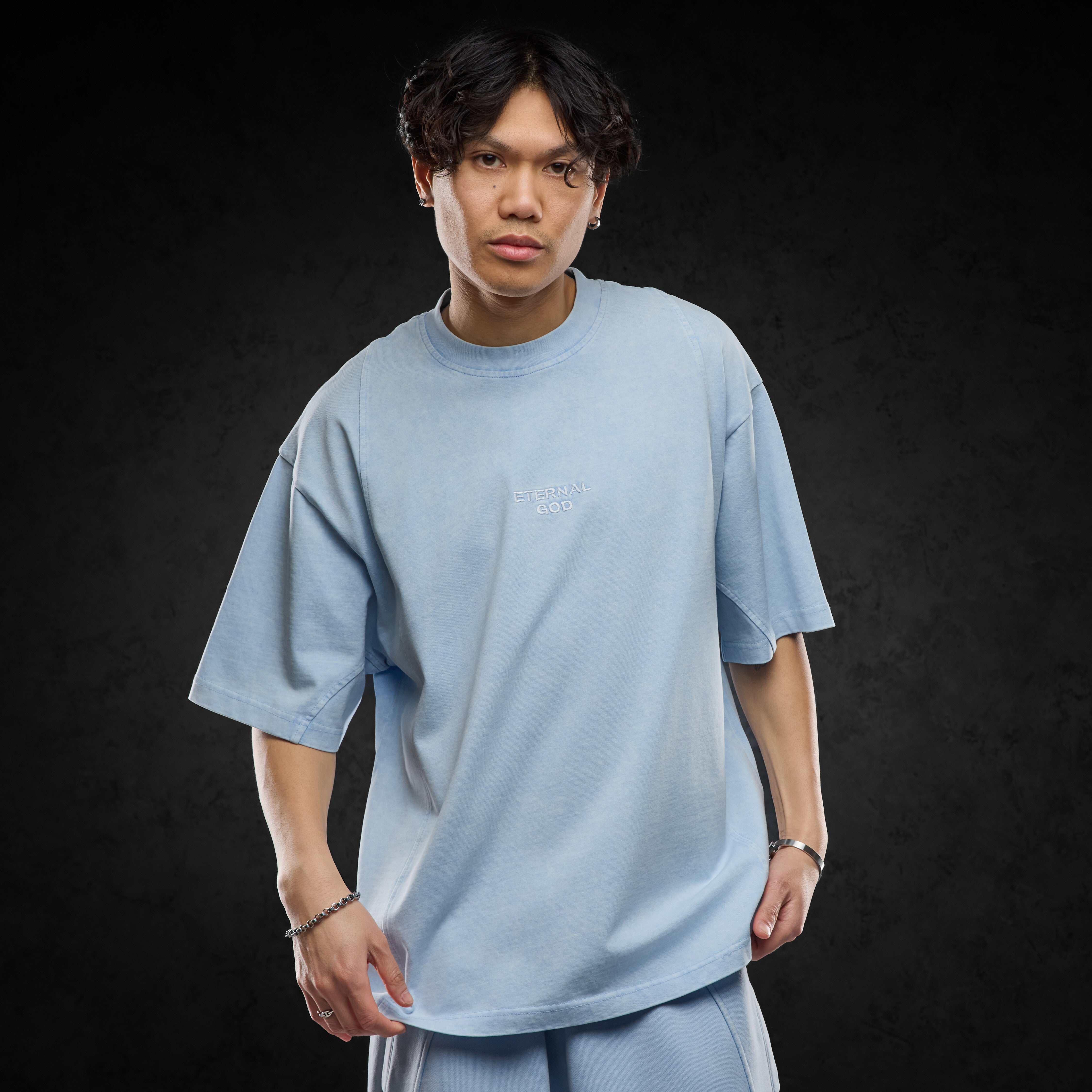 Eternal God E.G.O. (Washed Blue) T-Shirt 402116