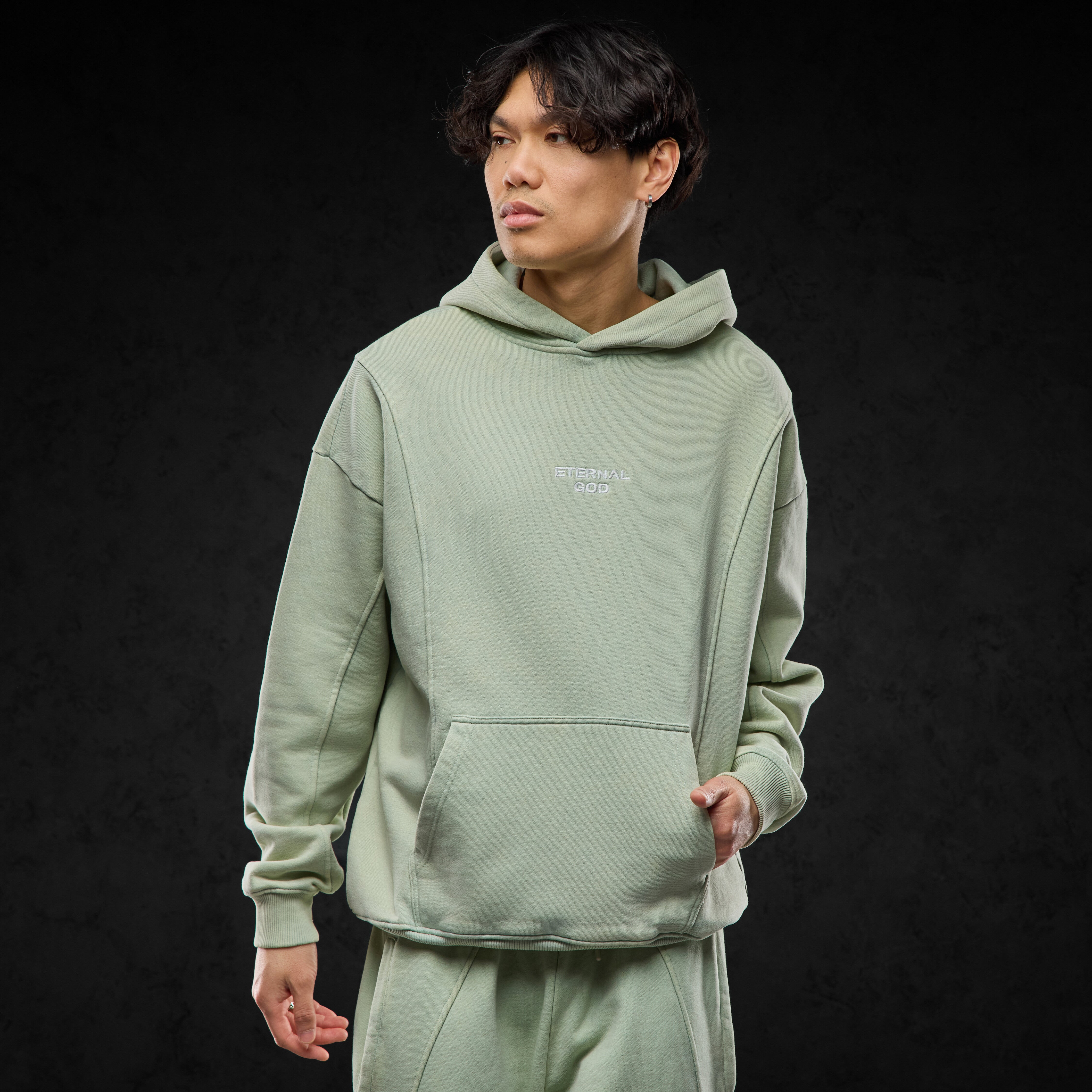 Eternal God E.G.O. (Washed Green) Hoodie 401966