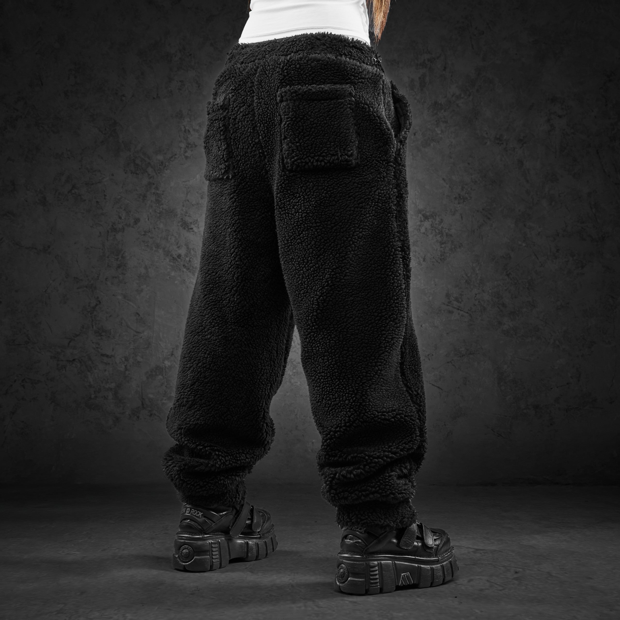 Eternal God Chinese Letter EG  Pans Fleece Hose 434107