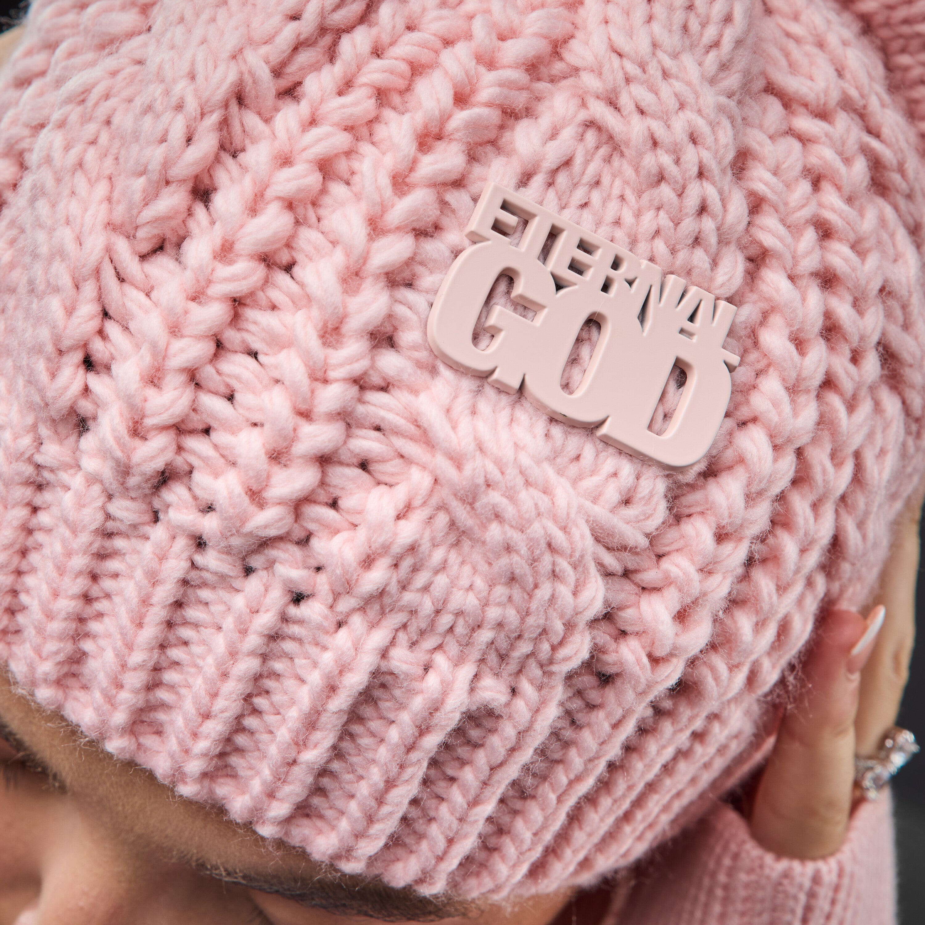 Eternal God Churro Beanie (rose) Beanies 376231