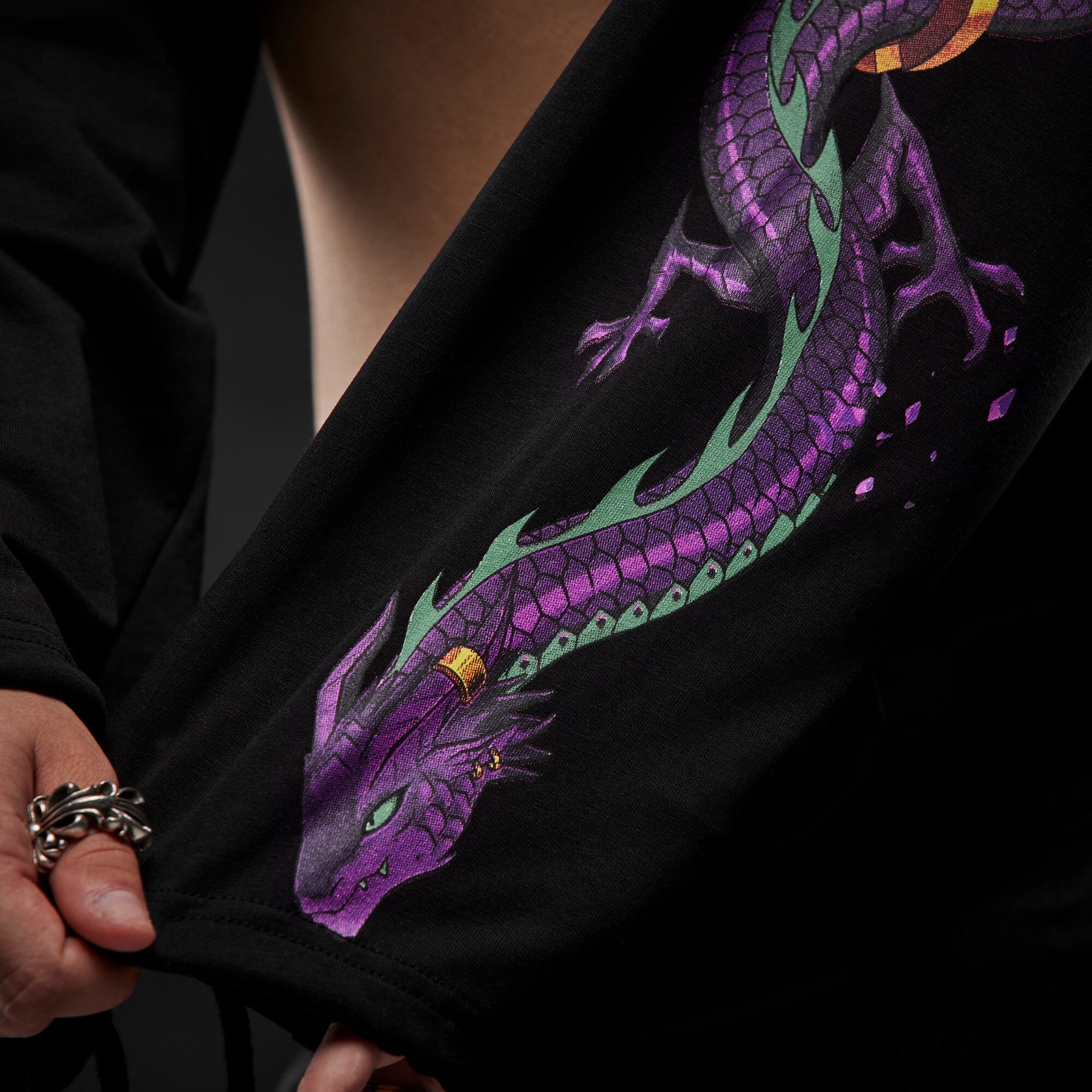 Eternal God Dragon Cropped Longsleeve 372719