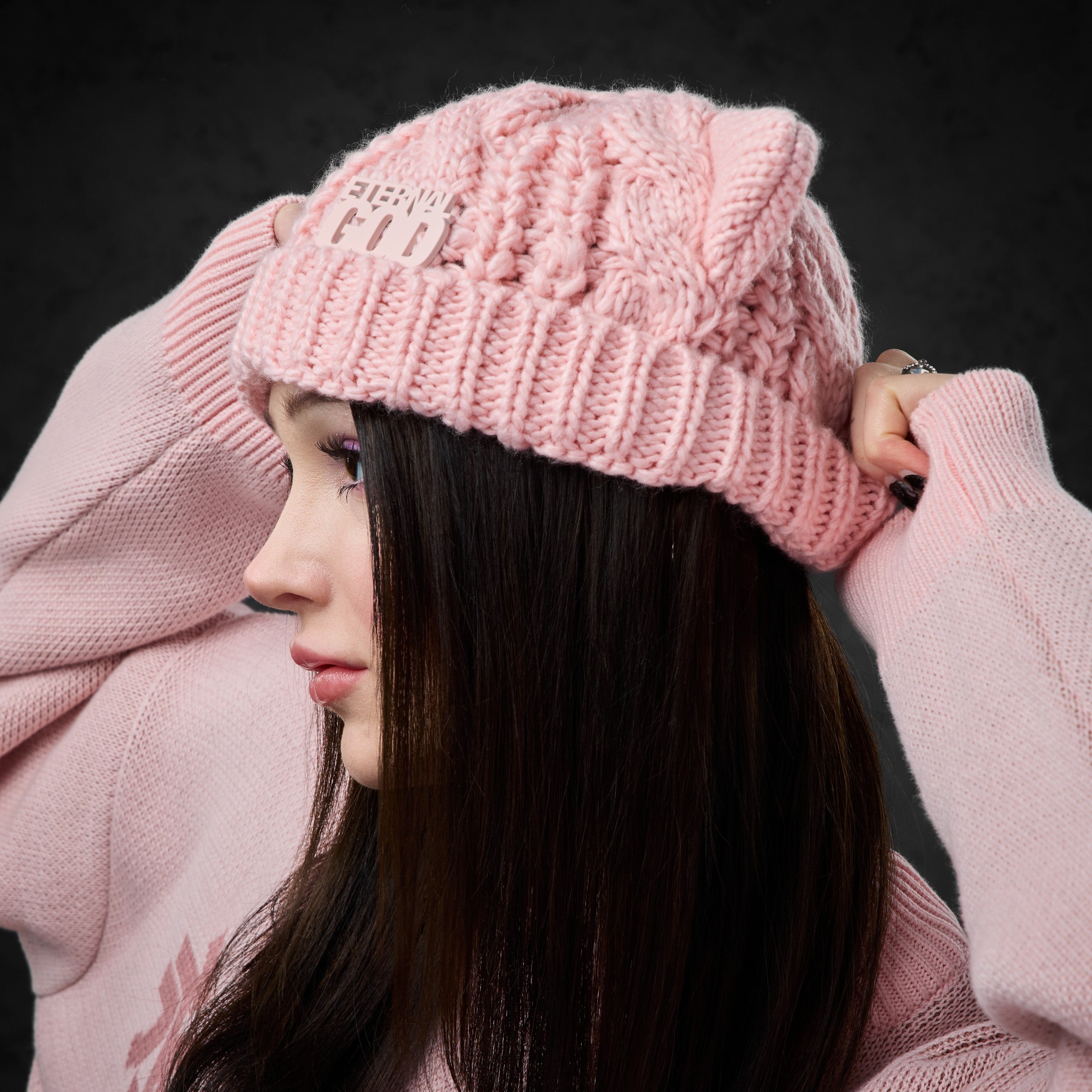 Eternal God - Churro Beanie (rose) - Eternal God - Der Offizielle Shop