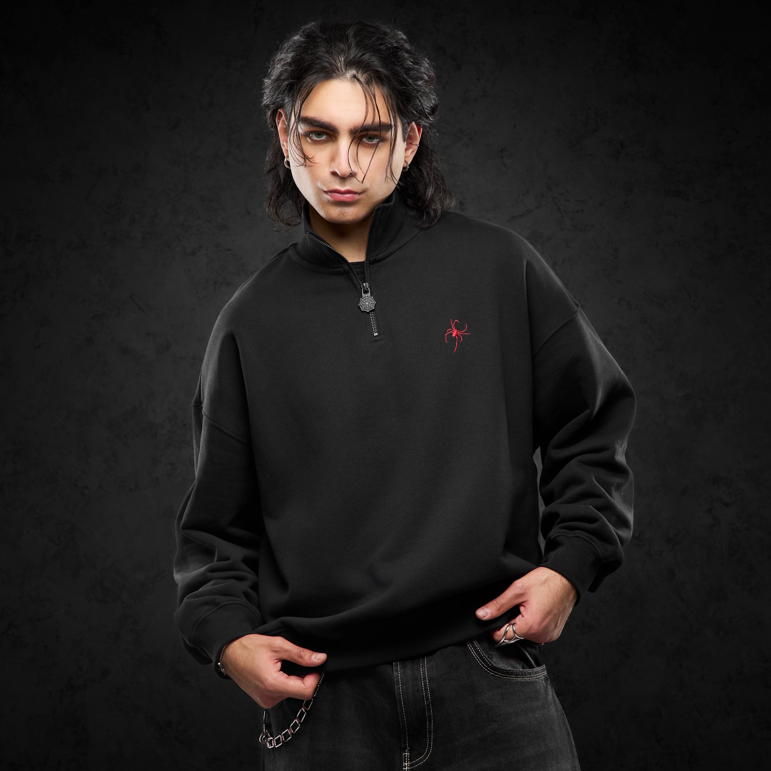 Eternal God MYNA SEEN  Half-Zip 424774