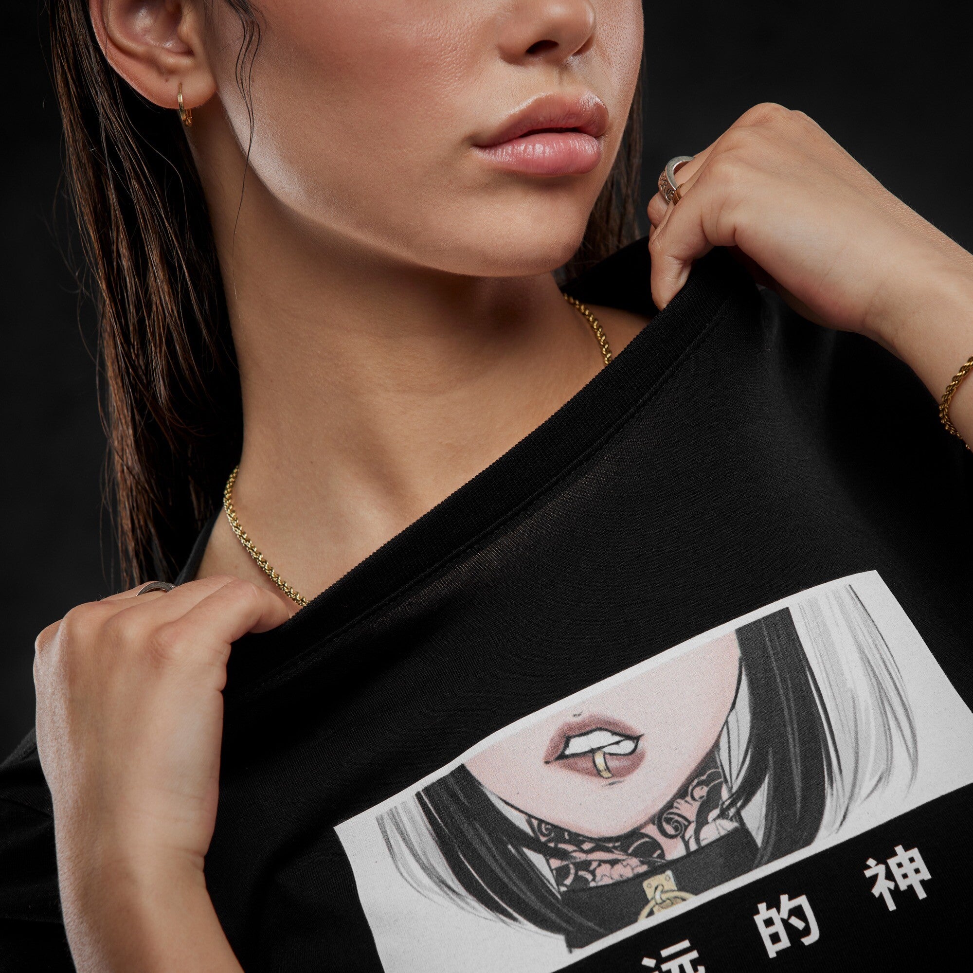 Eternal God Marry Cropped Slim Tee 374867