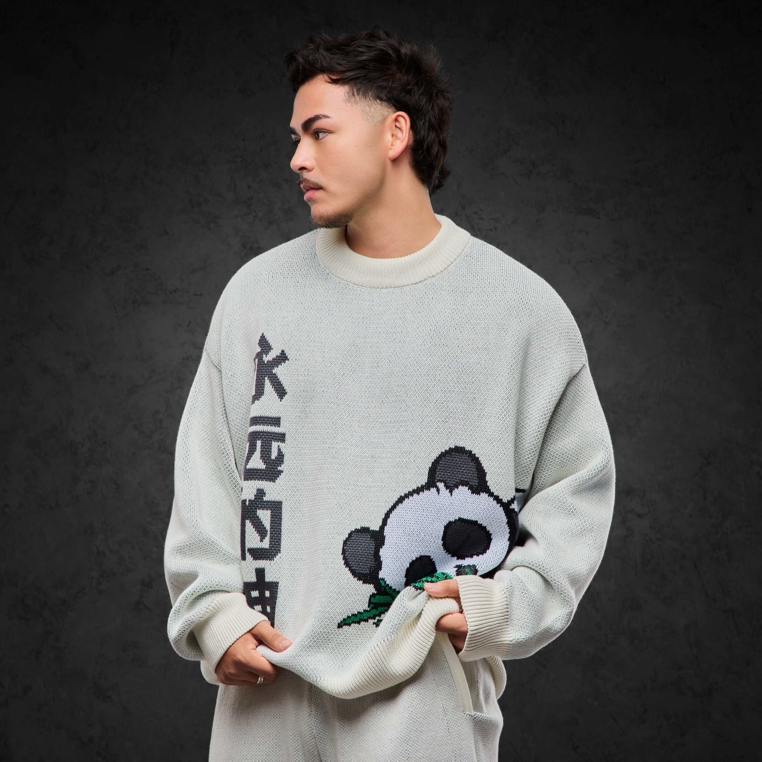 Eternal God Patch Knit Sweater Sweater 428442