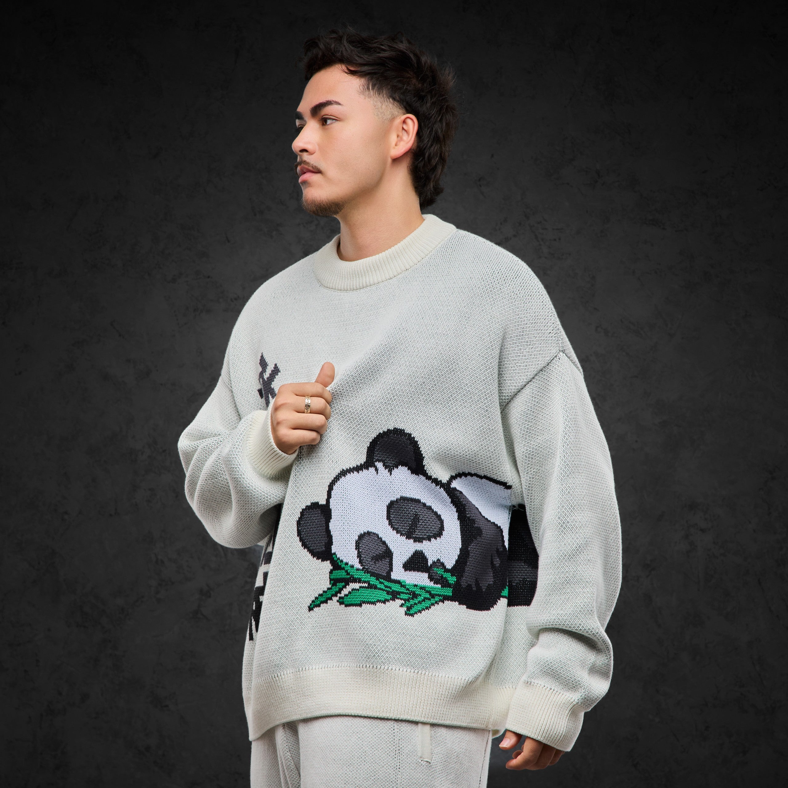 Eternal God Patch Knit Sweater Sweater 428444