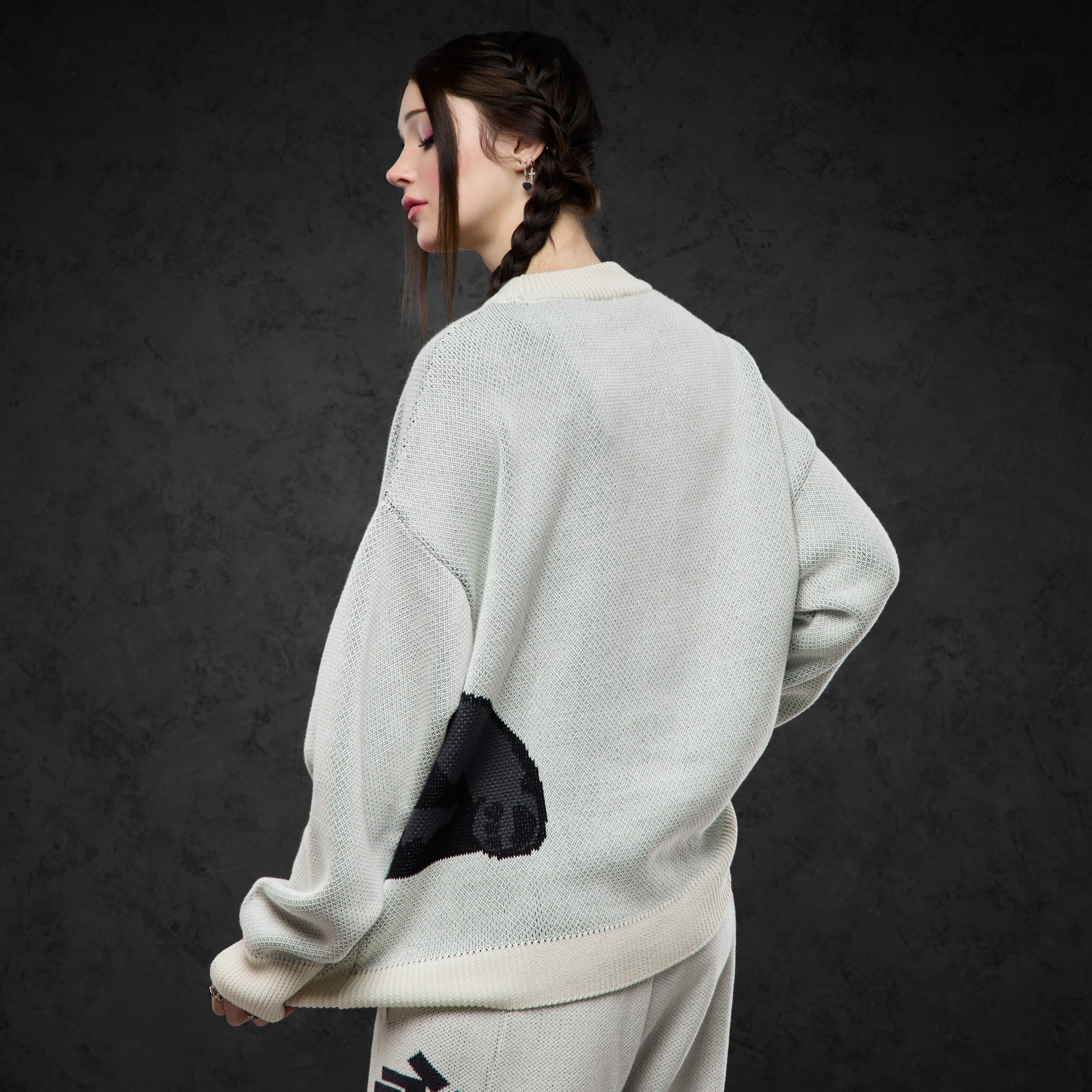 Eternal God Patch Knit Sweater Sweater 428440