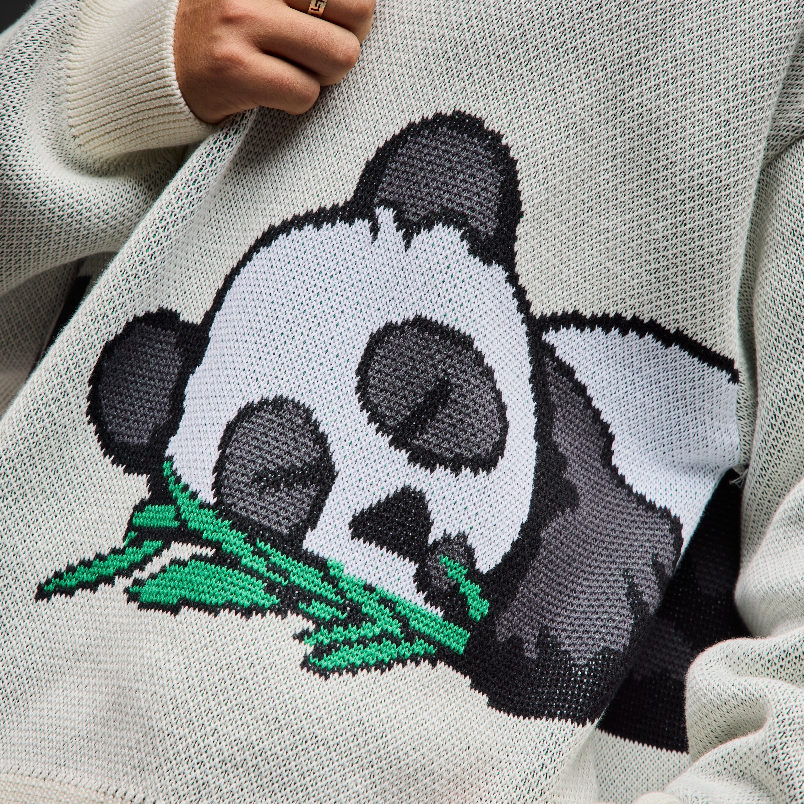 Eternal God Patch Knit Sweater Sweater 428450