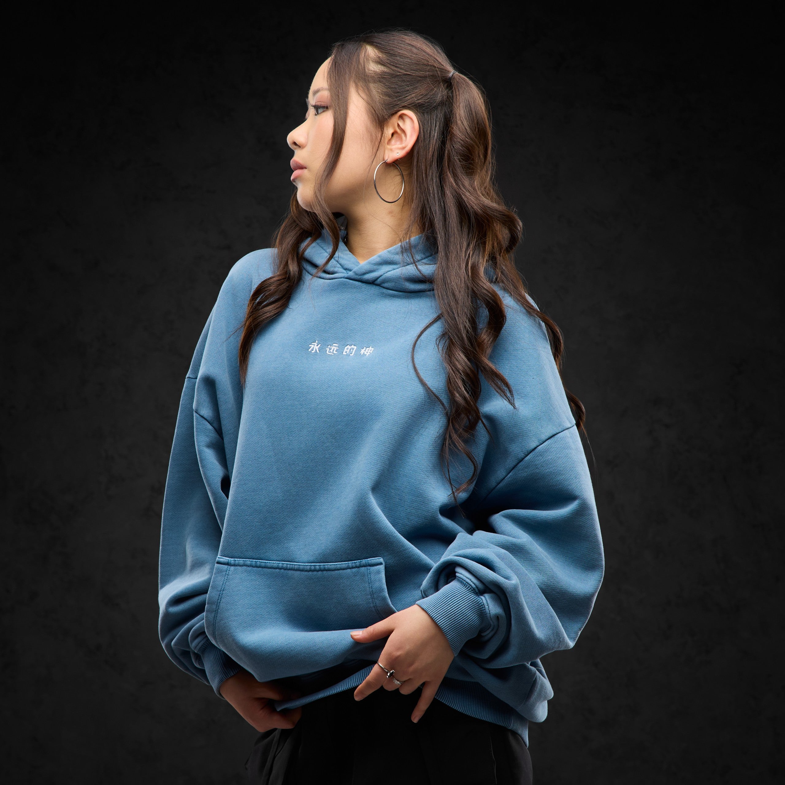 Eternal God Sad Kira (blue washed)  Hoodies 415494