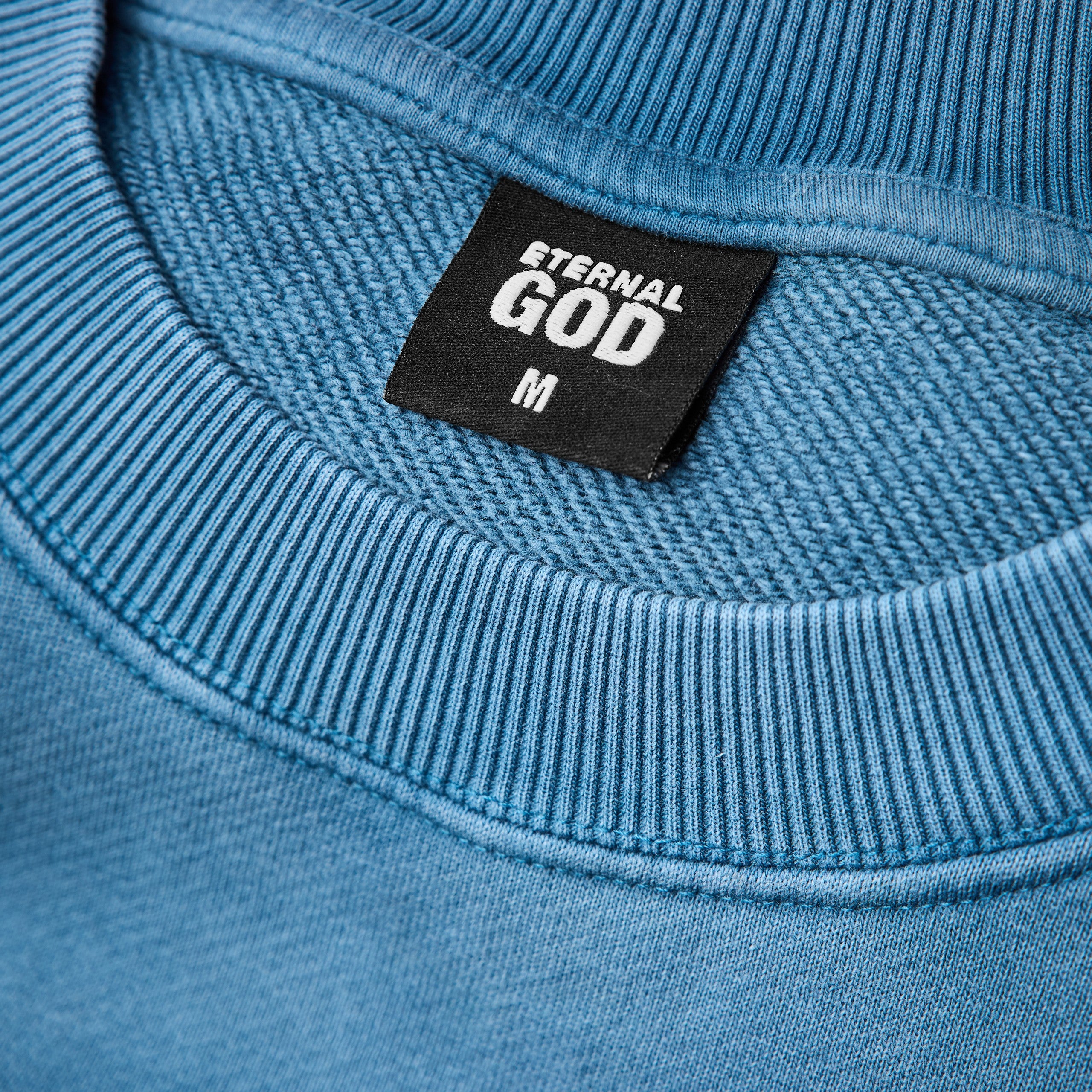 Eternal God Sad Kira (blue washed) Sweater 415438
