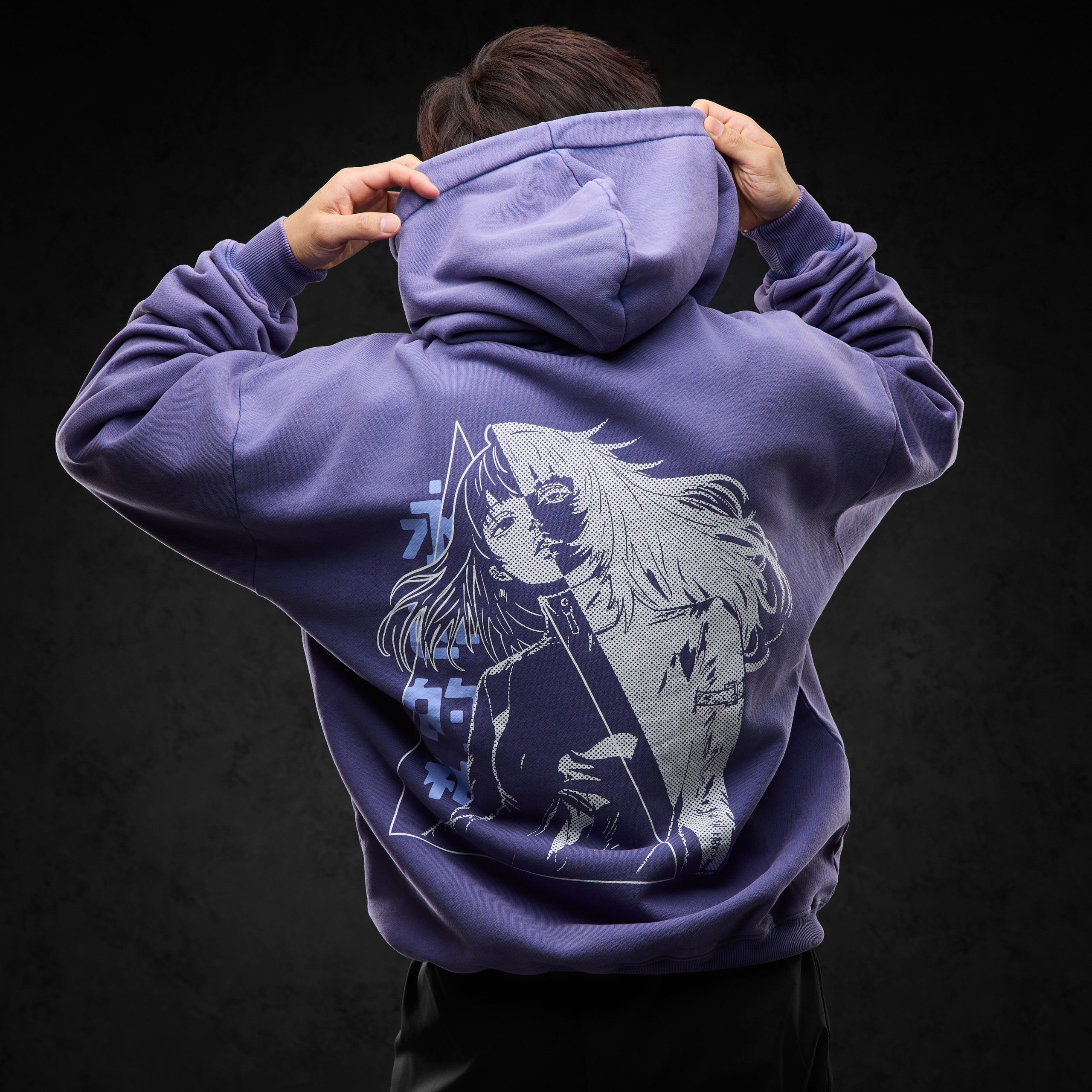 Eternal God Sad Kira (purple washed) Hoodies 415404